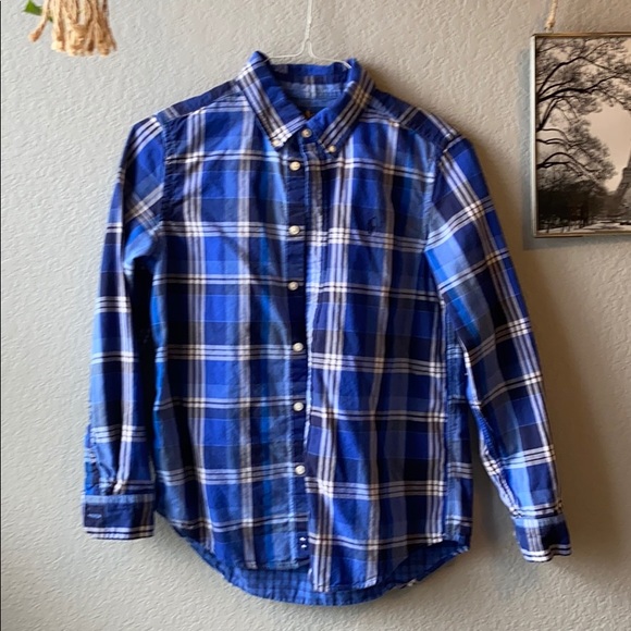 Ralph Lauren Other - Boys plaid long sleeve button up